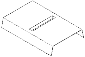 Foredeck + track recess